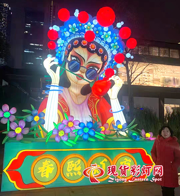 春熙燈市花燈實景展出效果